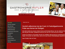Tablet Screenshot of gastronomie-putler.de